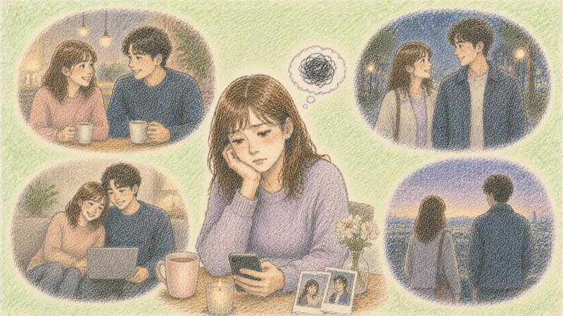 ある男性とあいまいな関係を続けていた