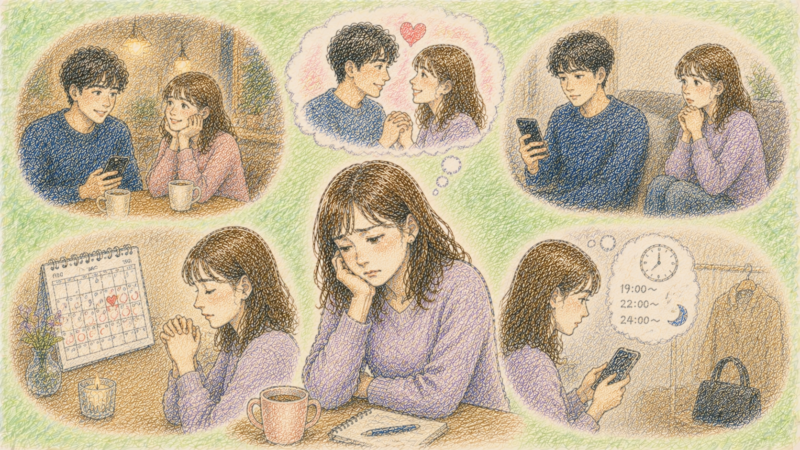 彼に、嫌われたくない一心で彼の都合にすべて合わせていた