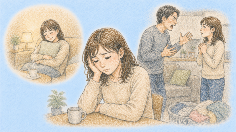 家庭内に心の安らげる場所がない孤独を感じる