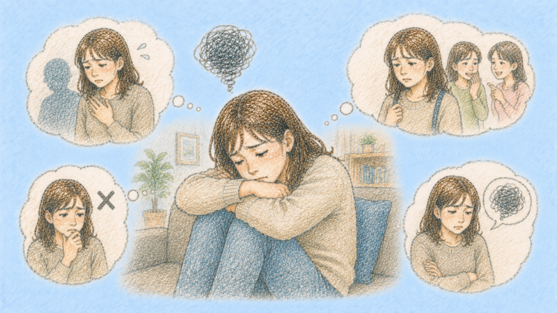 多くの人が悩みをひとりで抱え込んでしまう