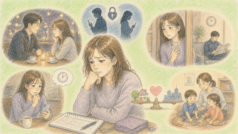 Ｗ不倫の恋は普通の恋愛とはまったく違う重さを持っている