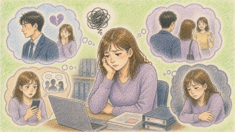 いろいろな可能性が頭の中を駆け巡りそのたびに一喜一憂してしまう