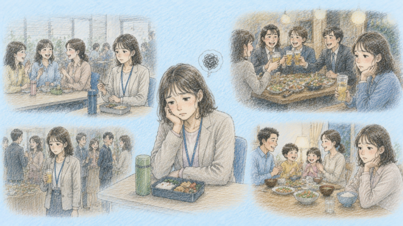 自分だけ違う時間を過ごしているような、そんな距離感を覚える