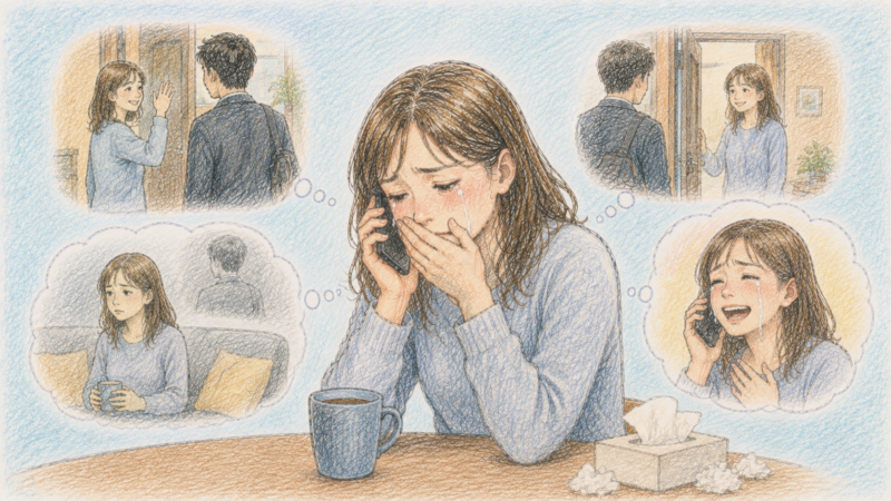 「毎日『いってらっしゃい』『おかえりなさい』を言っているのに、心の中では夫のことがまるで他人みたい