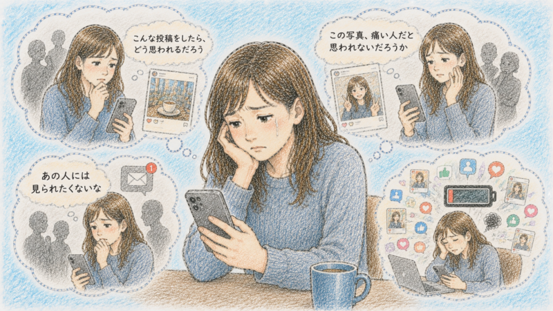 SNSで知らず知らずのうちに大きなエネルギーを消耗している