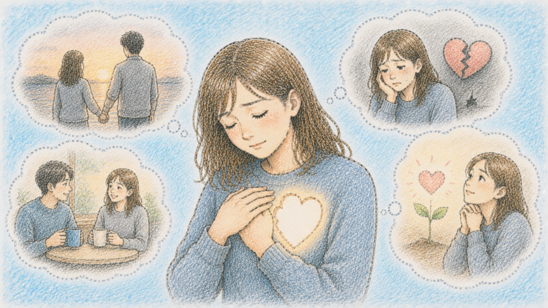 心にぽっかり空いた穴の大きさはあなたがその関係にどれだけ真剣に向き合ってきたかを示す目には見えない証拠