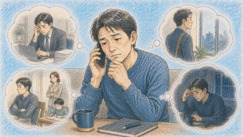弱音を吐くことに抵抗がある男性
