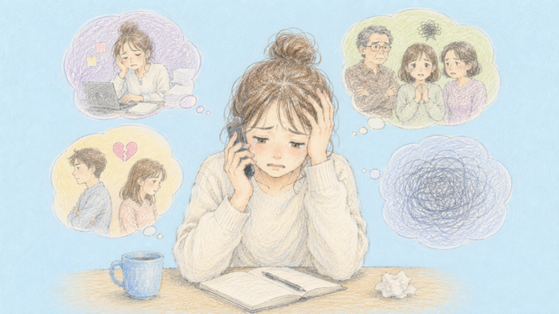 何から話せばいいのかわからないくらいいろんなことが重なっていた