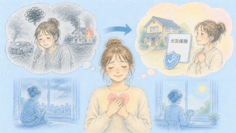 火災保険のように何かあったときに頼れる場所がある