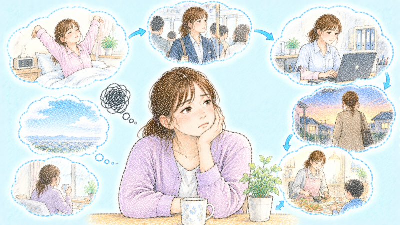 ある日突然、私は何のためにこの生活を続けているんだろうという気持ちが湧いてくる