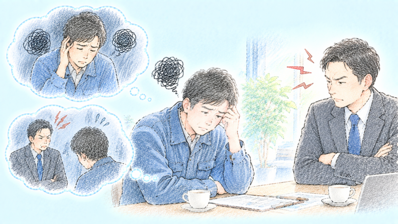 相手の機嫌に自分の調子まで左右されてしまうのは正直しんどい