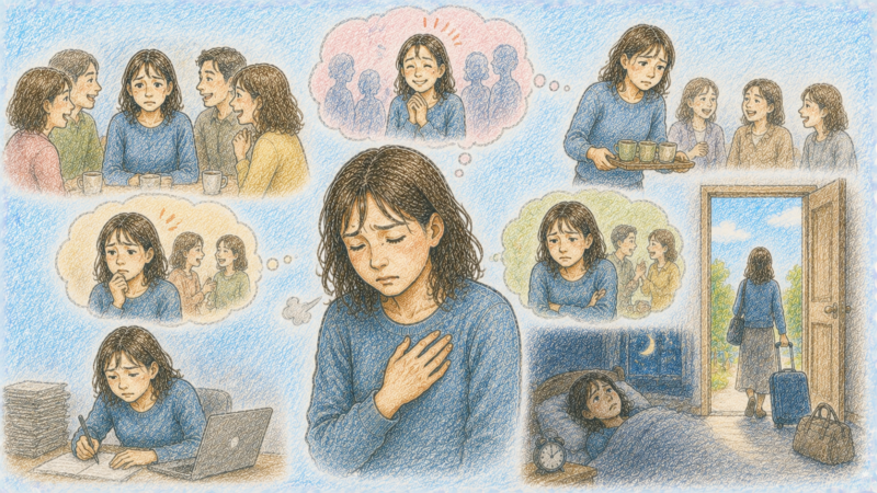 人間関係のリセット衝動に駆られるのは、これまで人一倍、周囲に気を配りながら関係を築いてきた方