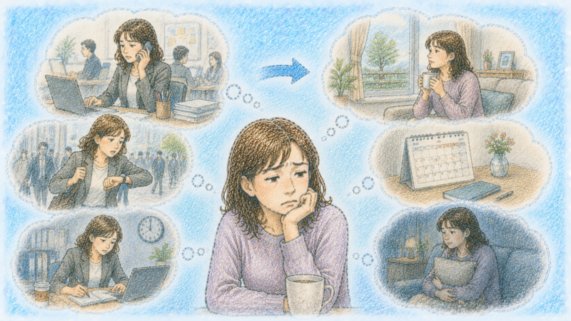 連休になり時間に余白が生まれると、その隙間にこれまで見ないようにしていた孤独感が入り込んでくる