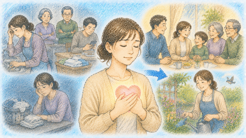 家庭を壊したくないという思いが、逆に自分を壊してしまう